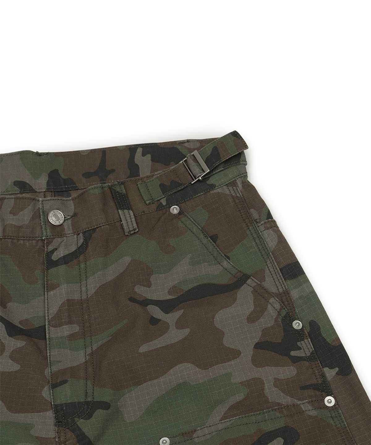 그레일즈(GRAILZ) [GRAILZ X KOIN SEOUL] CARPENTER RAW PANTS [CAMO]
