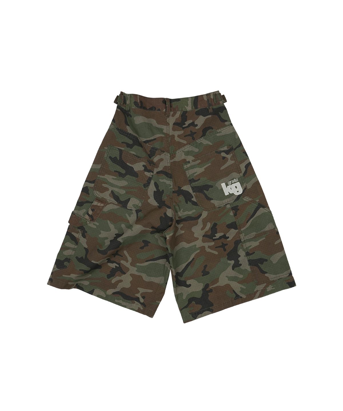 그레일즈(GRAILZ) [GRAILZ X KOIN SEOUL] CARPENTER BERMUDA PANTS [CAMO]