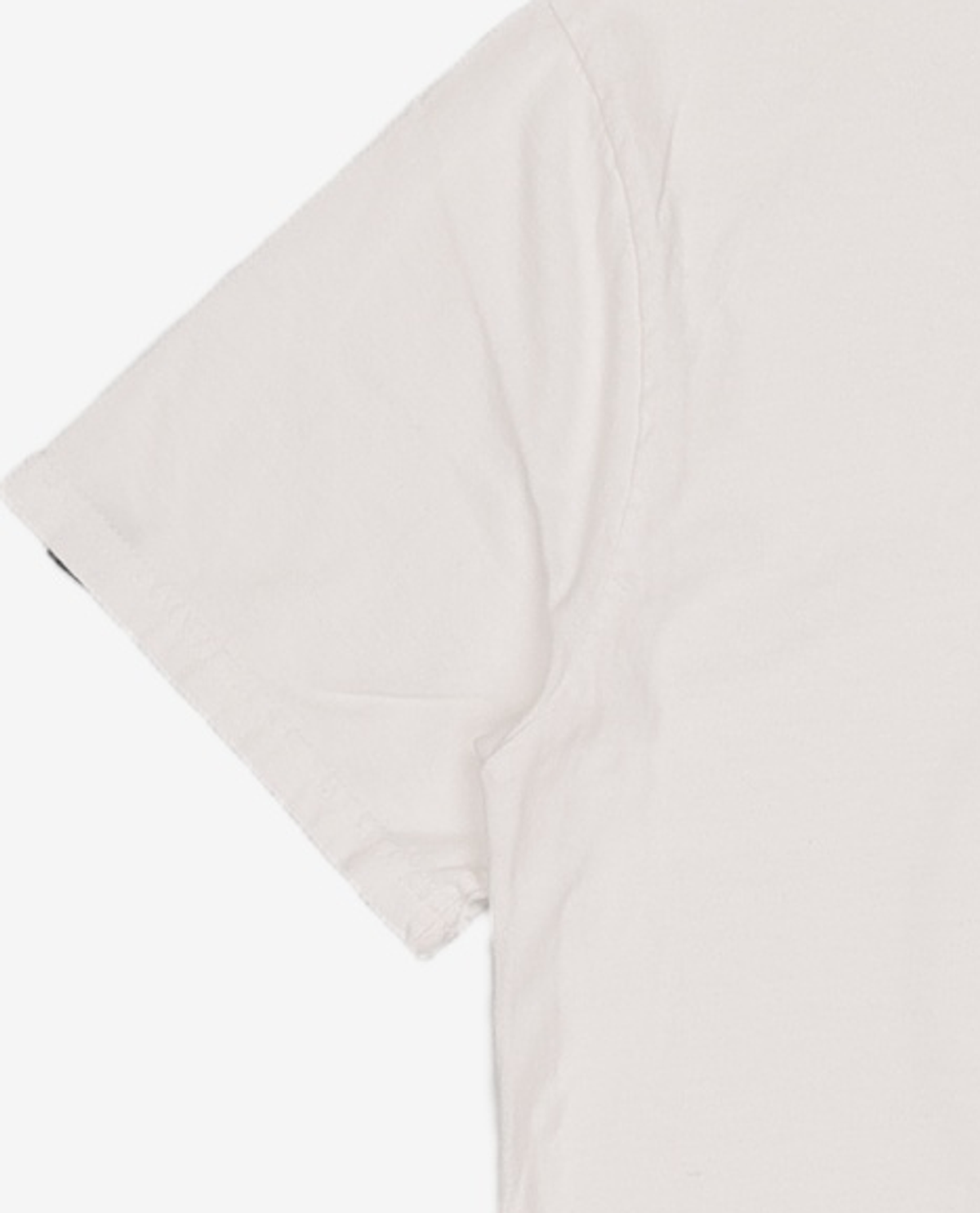 잇터(ITER) [FACE LINE] BIG FACE T-SHIRTS_WHITE/GREEN S