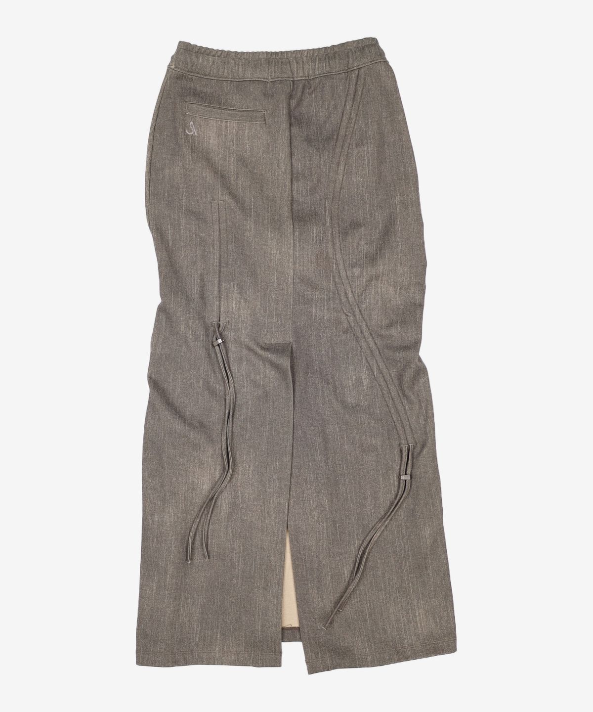 애프터아워즈(AFTERHOURS) STRING LONG SKIRT (BLACK)