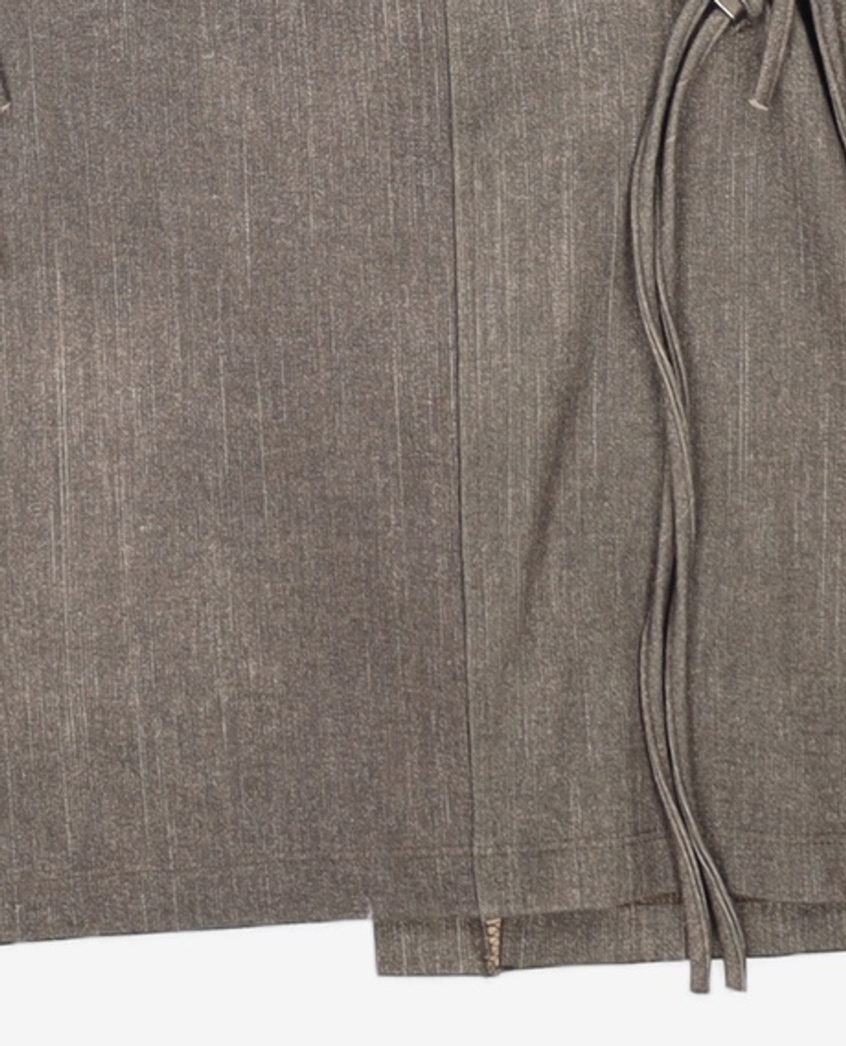 애프터아워즈(AFTERHOURS) STRING LONG SKIRT (BLACK)