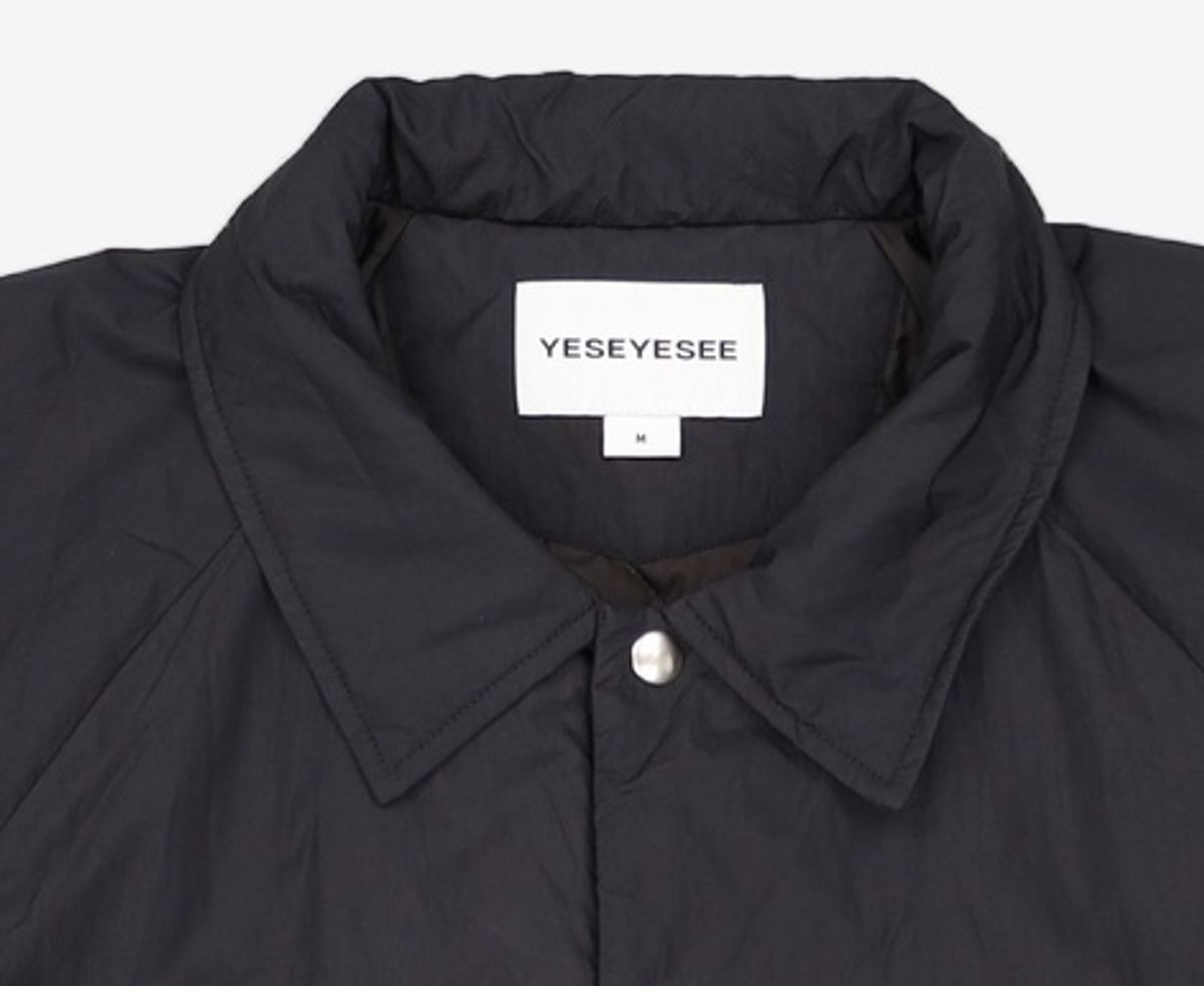 예스아이씨(YESEYESEE) Lined Stout Coach Jacket Black M