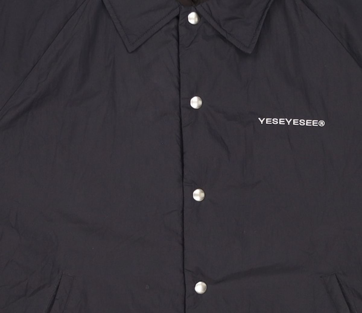 예스아이씨(YESEYESEE) Lined Stout Coach Jacket Black M