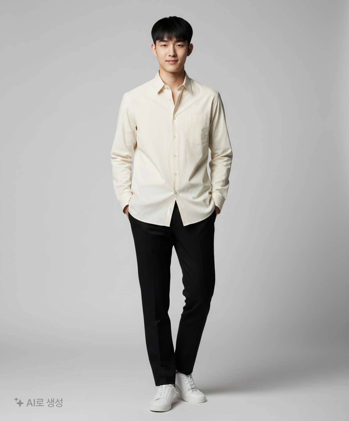 유니클로(UNIQLO) 캐주얼 셔츠 L