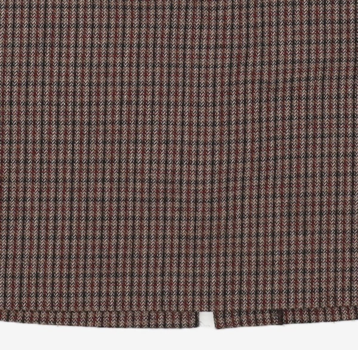 미쏘(MIXXO) 체크 뒷슬릿 롱 스커트 MIWWHBT32G 24