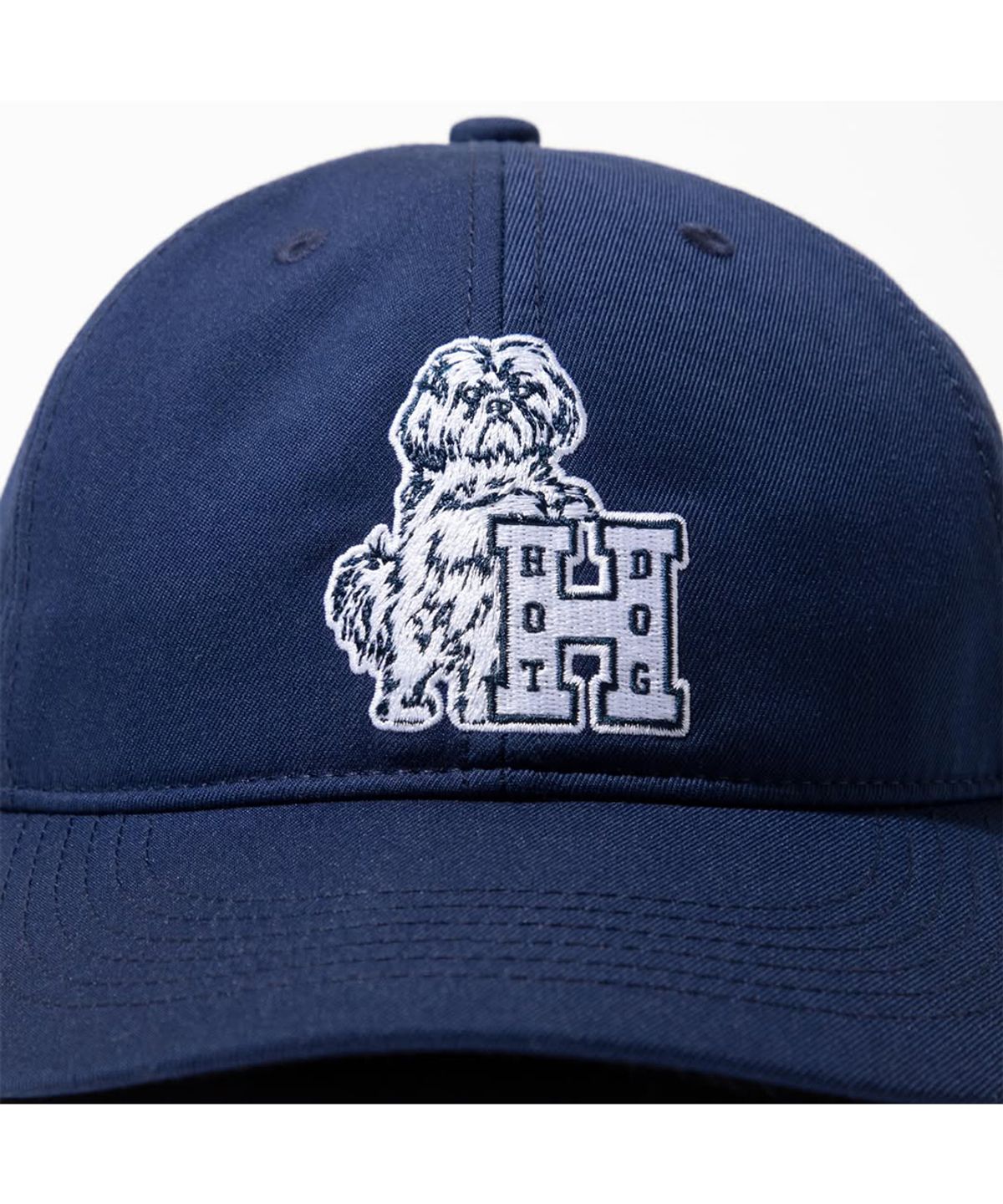 타코마 후지 레코드(TACOMA FUJI RECORDS) HOT DOG VNTG LOGO CAP - NAVY