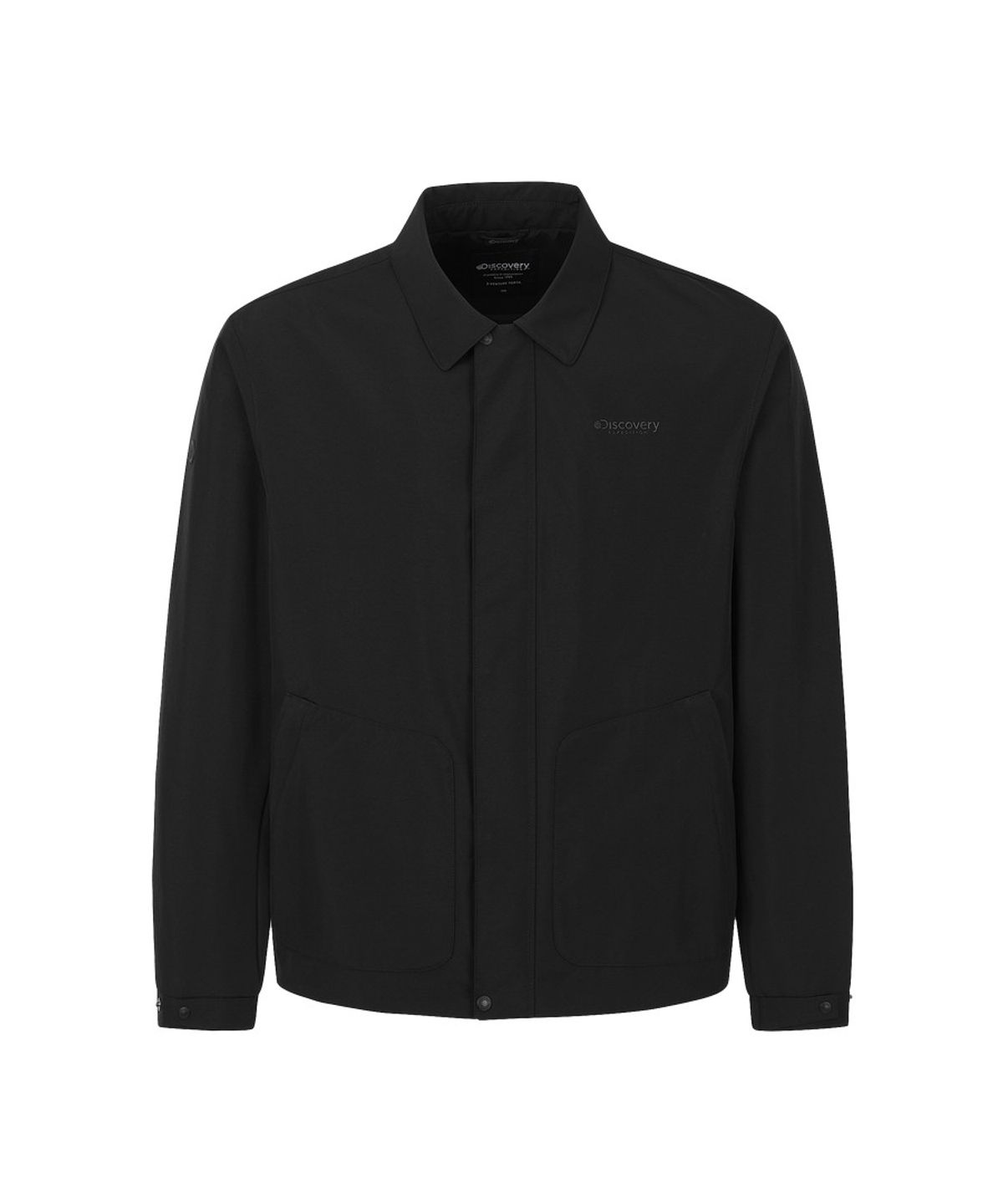 디스커버리 익스페디션(DISCOVERY EXPEDITION) 남성 카라형 커뮤트 자켓 (BLACK)