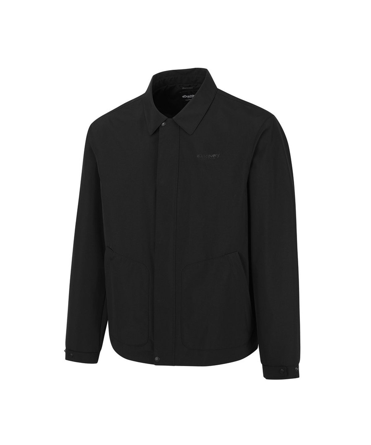 디스커버리 익스페디션(DISCOVERY EXPEDITION) 남성 카라형 커뮤트 자켓 (BLACK)