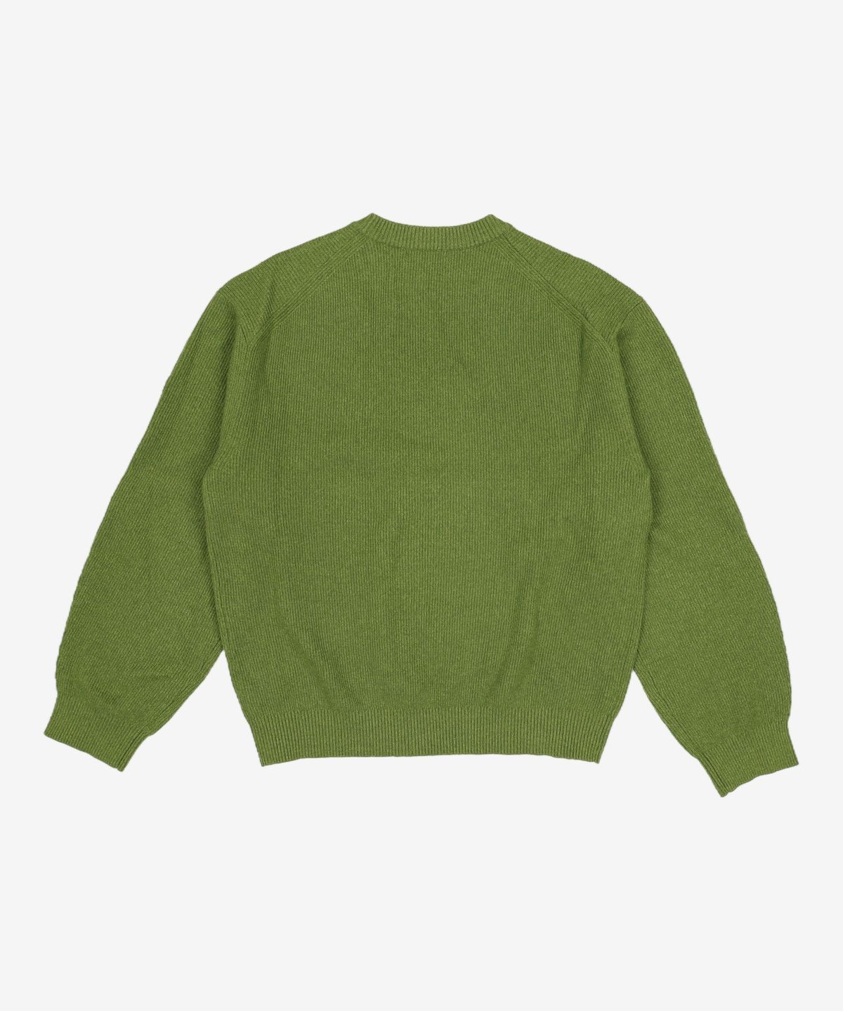 인사일런스(INSILENCE) 벌룬핏 크루넥 니트 OLIVE GREEN M