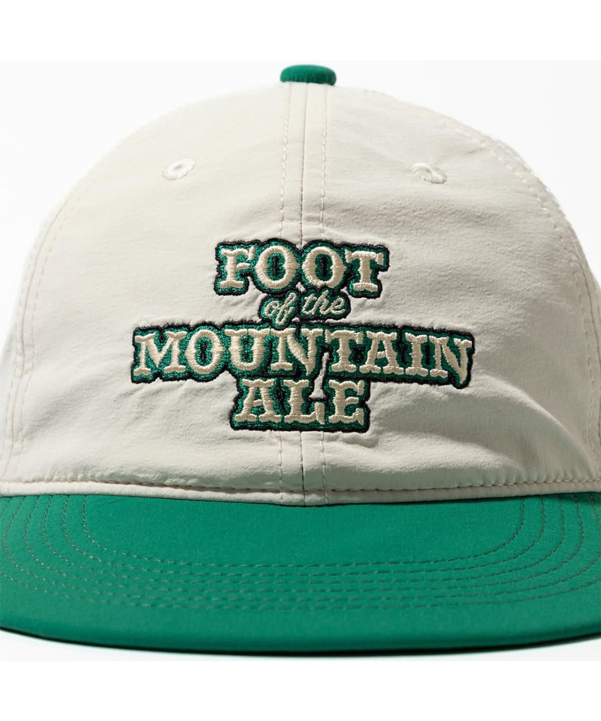 타코마 후지 레코드(TACOMA FUJI RECORDS) FOOT OF THE MOUNTAIN ALE CAP - NAV NATURAL×GREENY