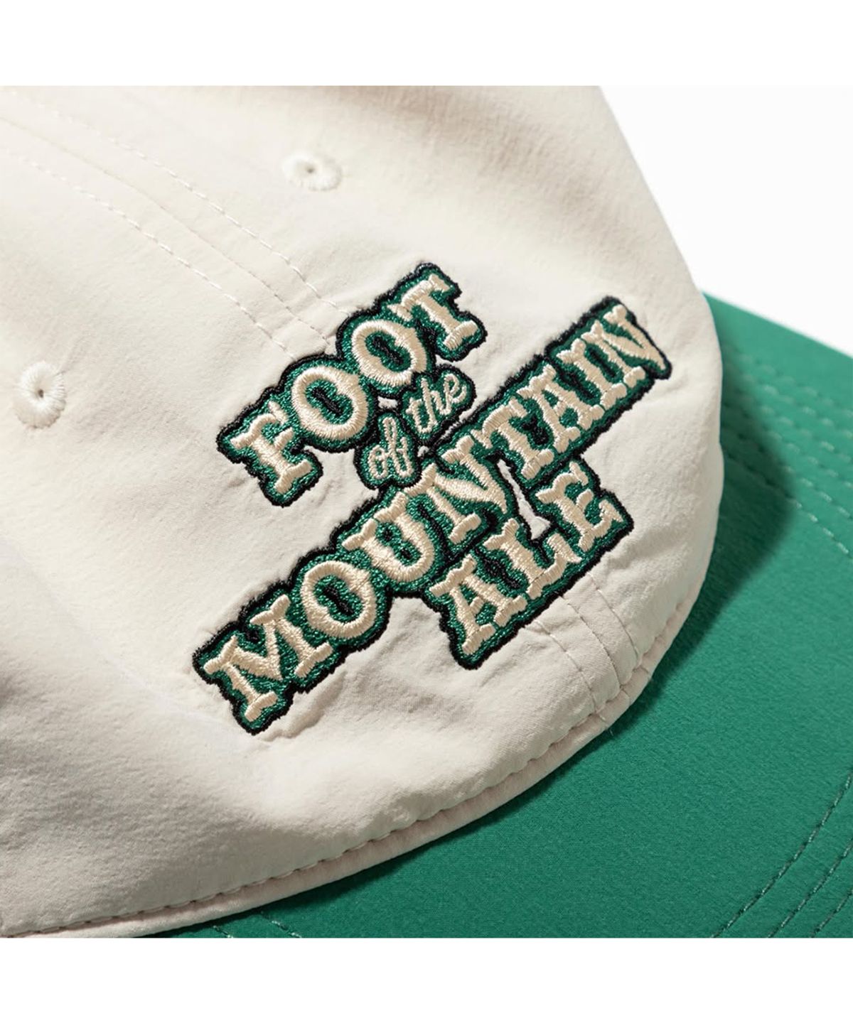 타코마 후지 레코드(TACOMA FUJI RECORDS) FOOT OF THE MOUNTAIN ALE CAP - NAV NATURAL×GREENY