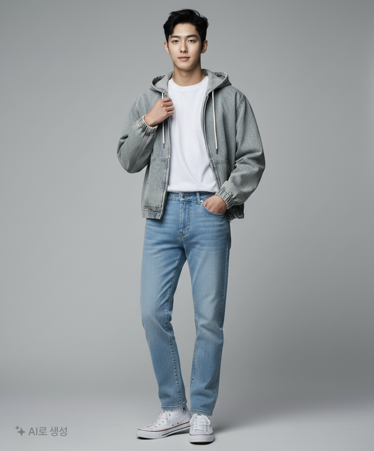 스파오(SPAO) 데님/트러커 재킷 XL