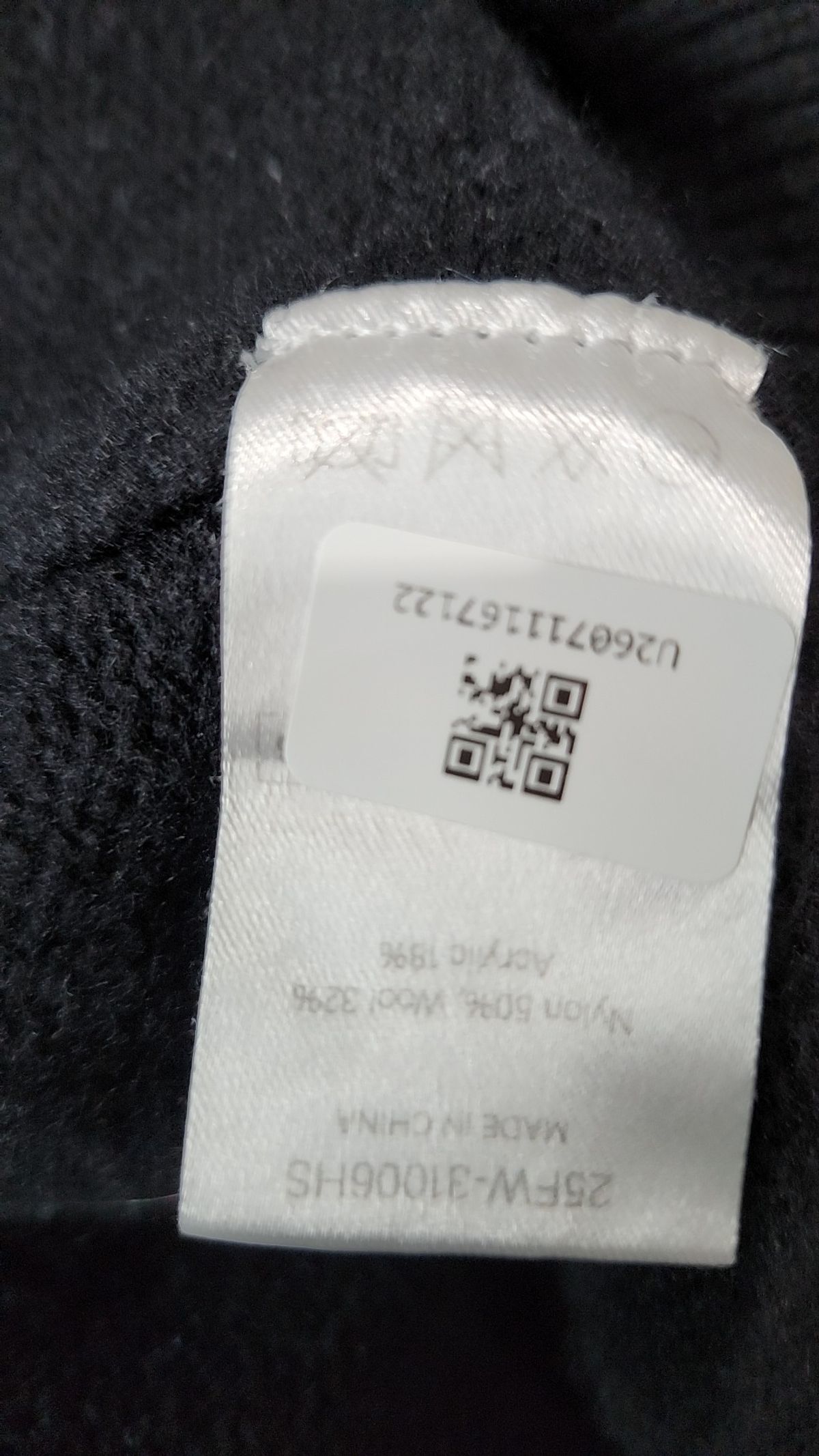 오헤시오(OHESHIO) ROUND COLLAR JACQUARD CARDIGAN, BLACK FREE