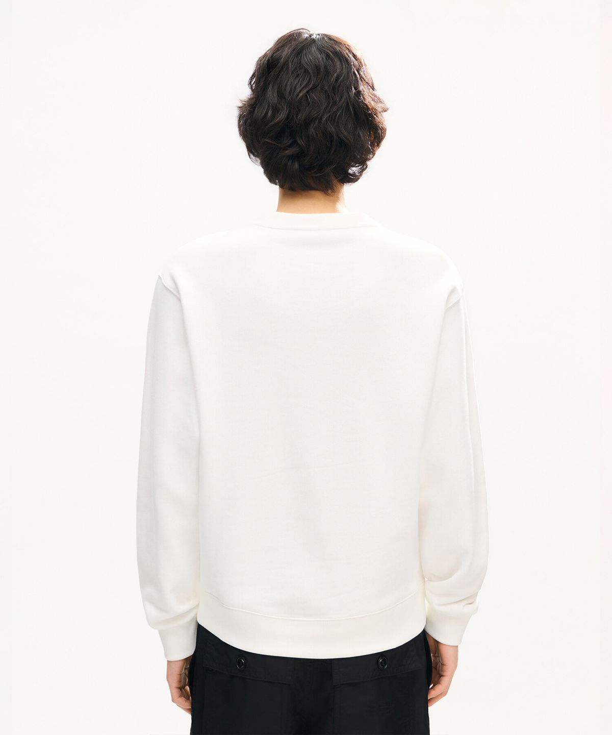 겐조(KENZO) 남성 시그니처 클래식 스웻셔츠_K263AMW403WHX