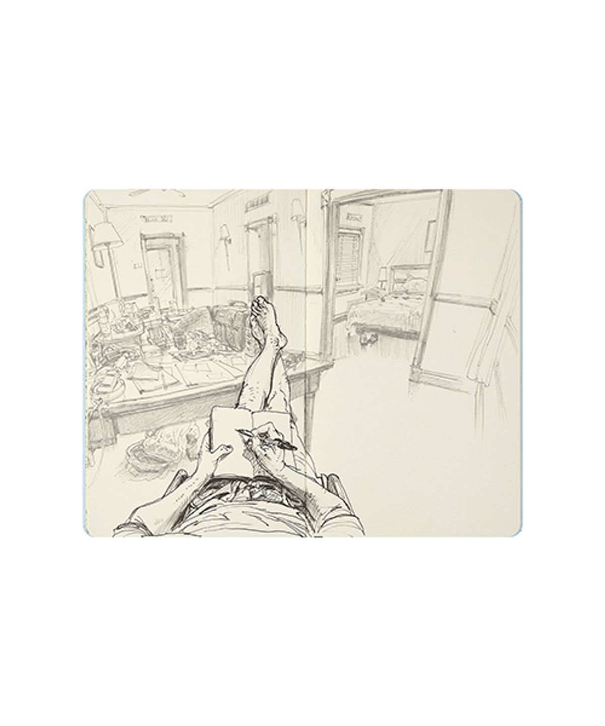 몰스킨(MOLESKINE) [26김정기]번들 세트/플레인L&연필