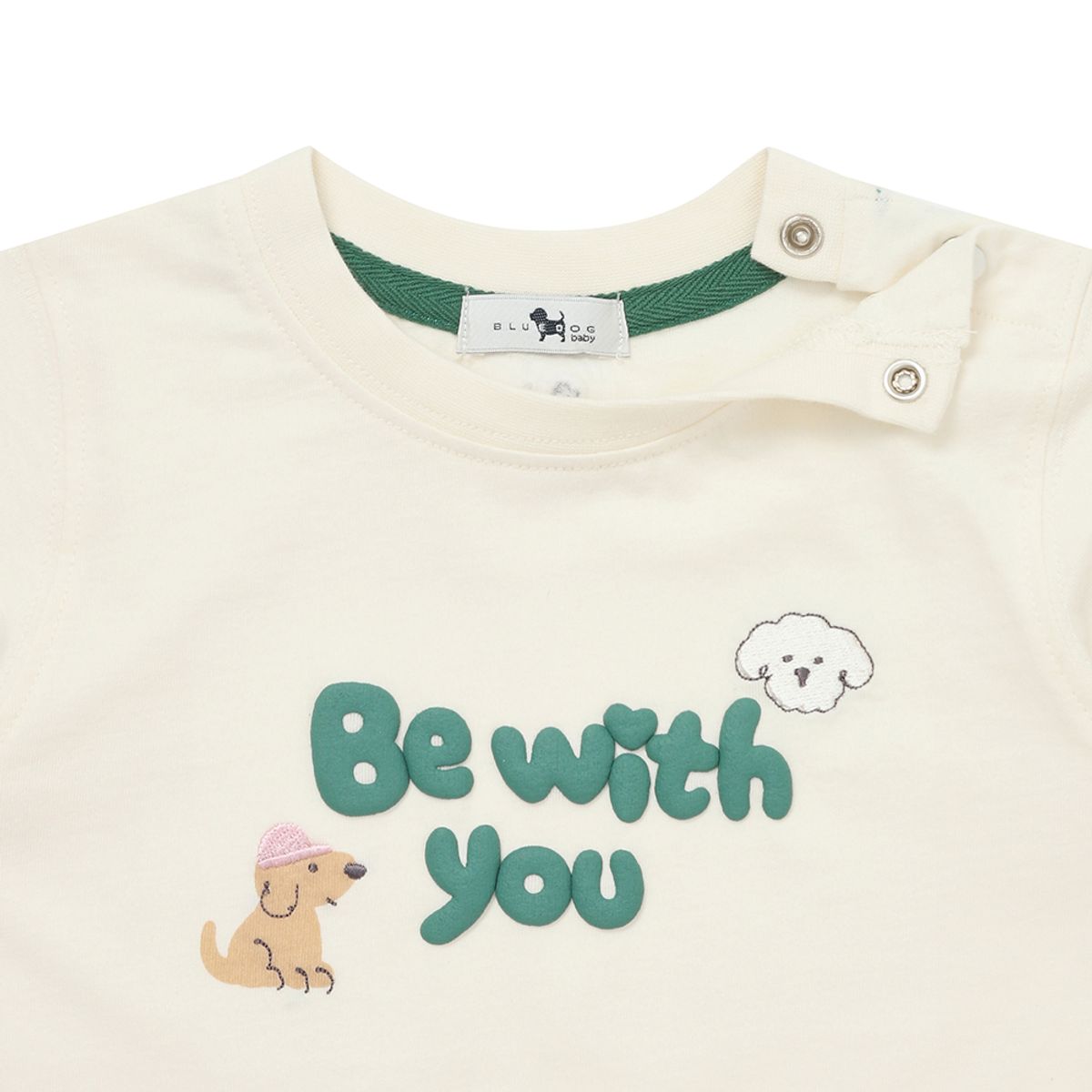 블루독 베이비(BLUEDOGBABY) 해피 도기 티셔츠B (45A14-330-02)