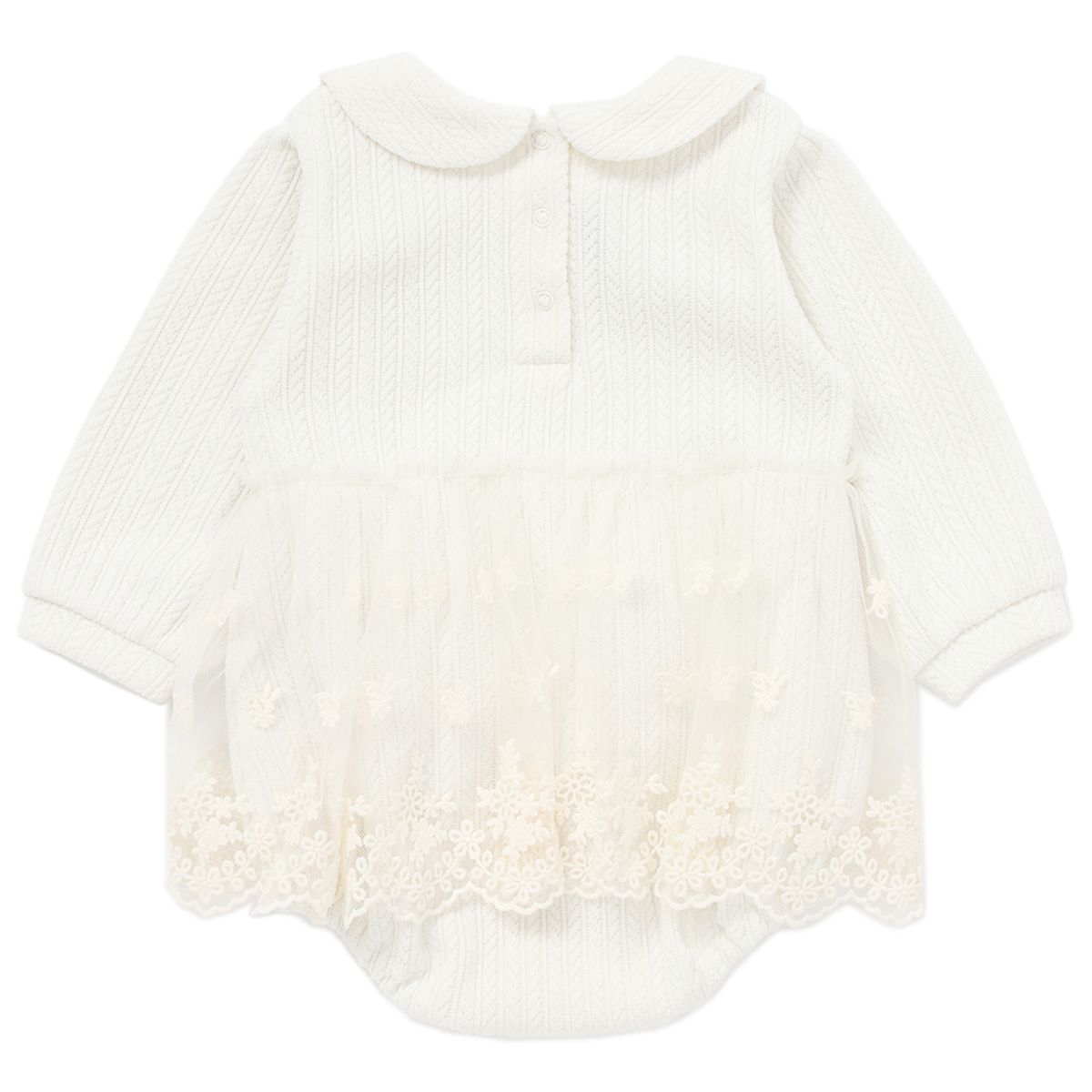 블루독 베이비(BLUEDOGBABY) SOFT 레이스 바디수트 (45A13-604-13)