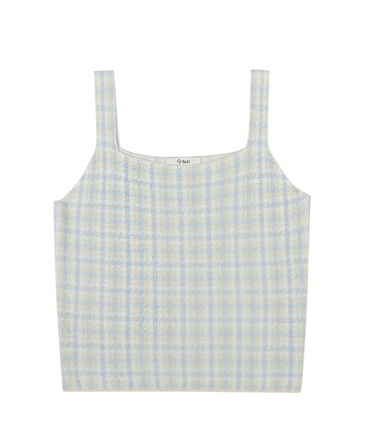 블레티(VLETI) Linen Jacquard Knit Sleeveless (beige)