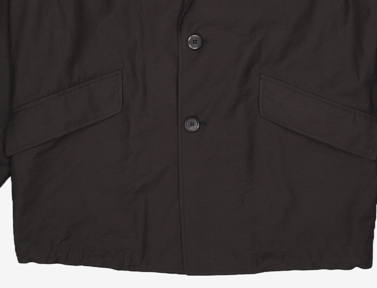 커스텀멜로우(CUSTOMELLOW) Black Two-button String Jacket CWJAM25442BKX 95