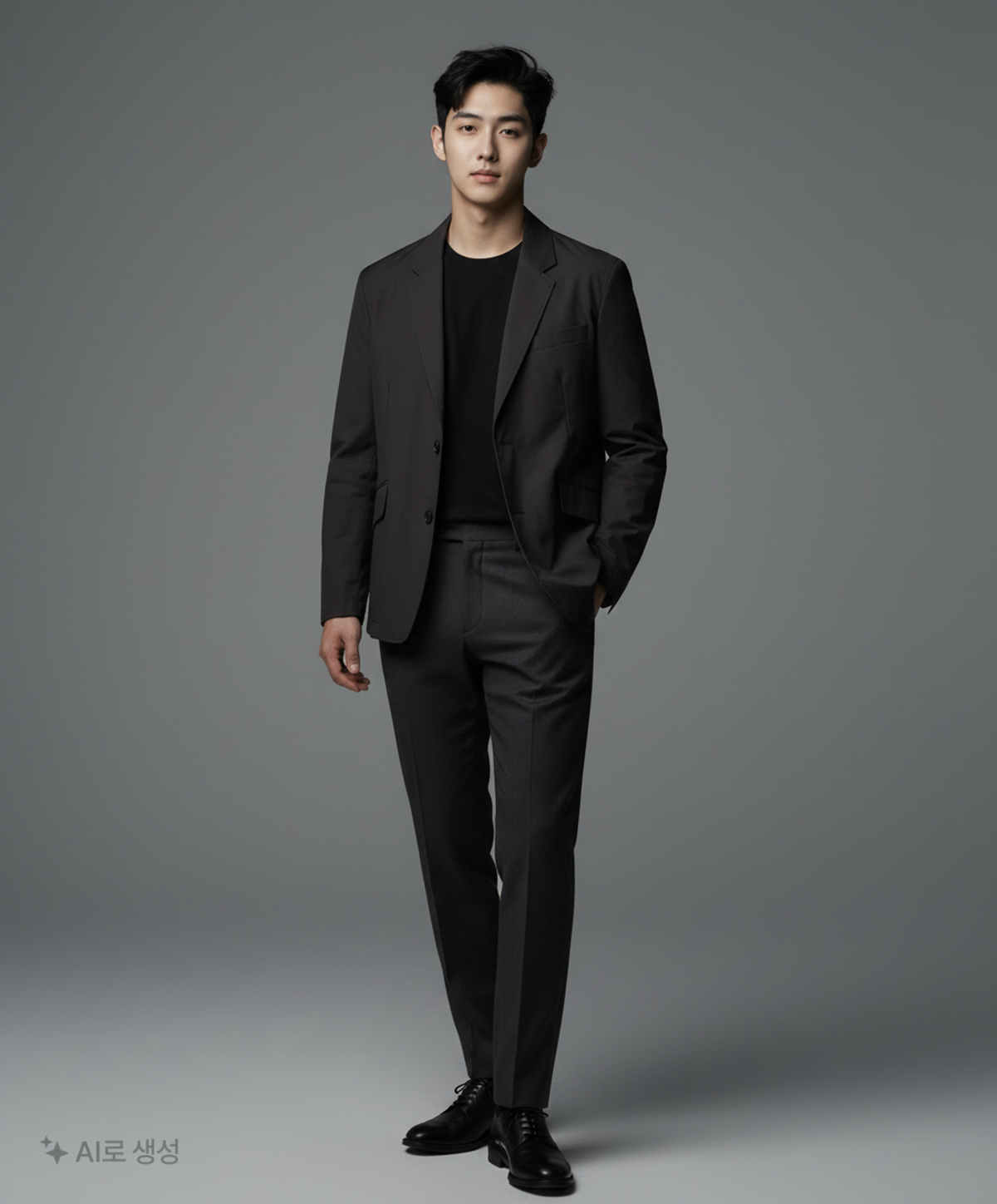 커스텀멜로우(CUSTOMELLOW) Black Two-button String Jacket CWJAM25442BKX 95