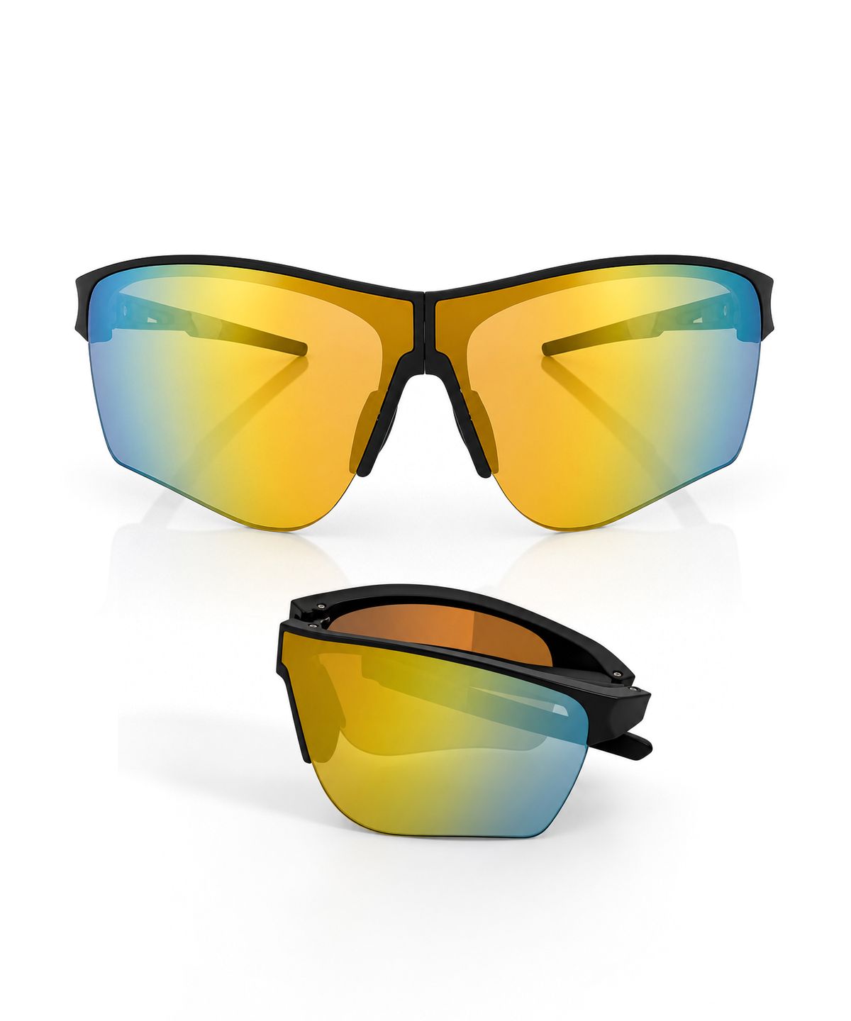 바스카라(VASCARA) RIOT (6color) 경량 접이식 스포츠선글라스 고글 자전거 골프 낚시 운전 UV400 남녀공용