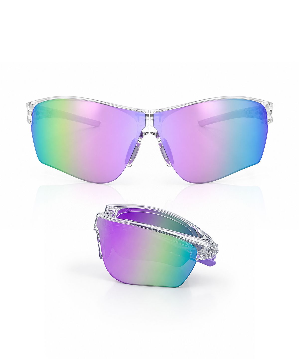 바스카라(VASCARA) RIOT (6color) 경량 접이식 스포츠선글라스 고글 자전거 골프 낚시 운전 UV400 남녀공용