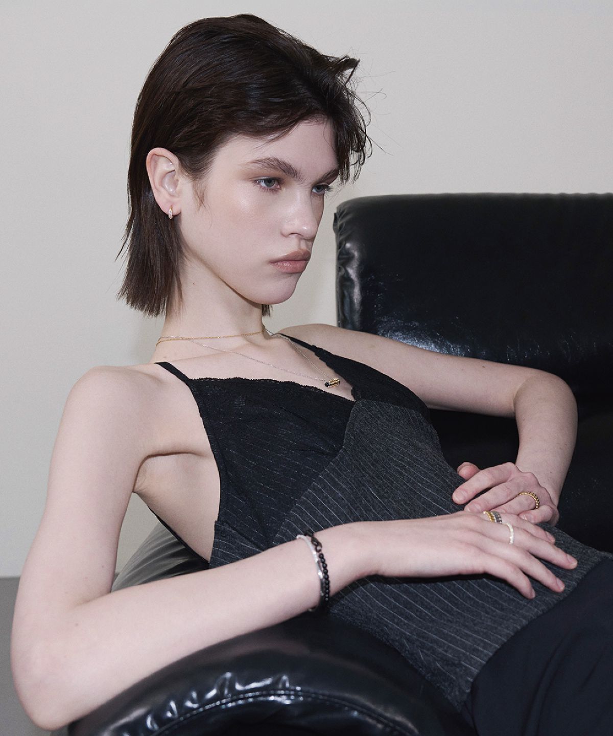 리스(LISSE) [925 SILVER] ONYX LINK B