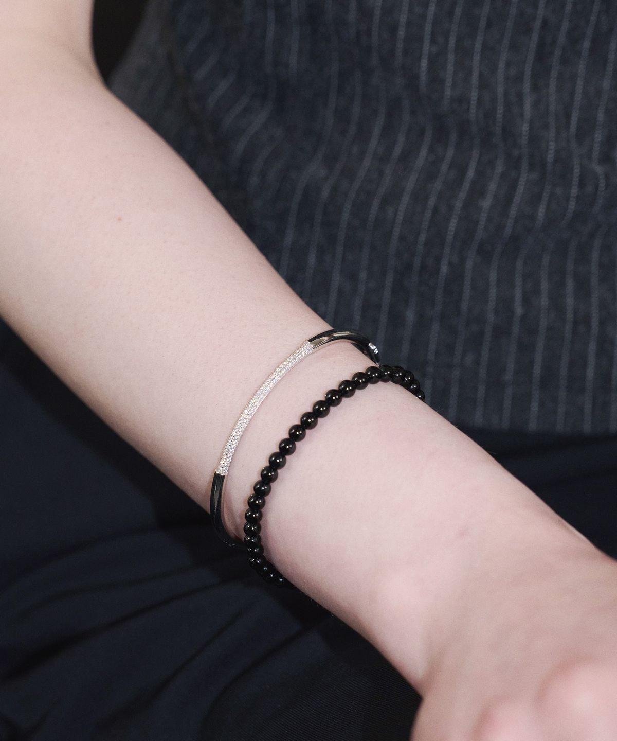 리스(LISSE) [925 SILVER] ONYX LINK B