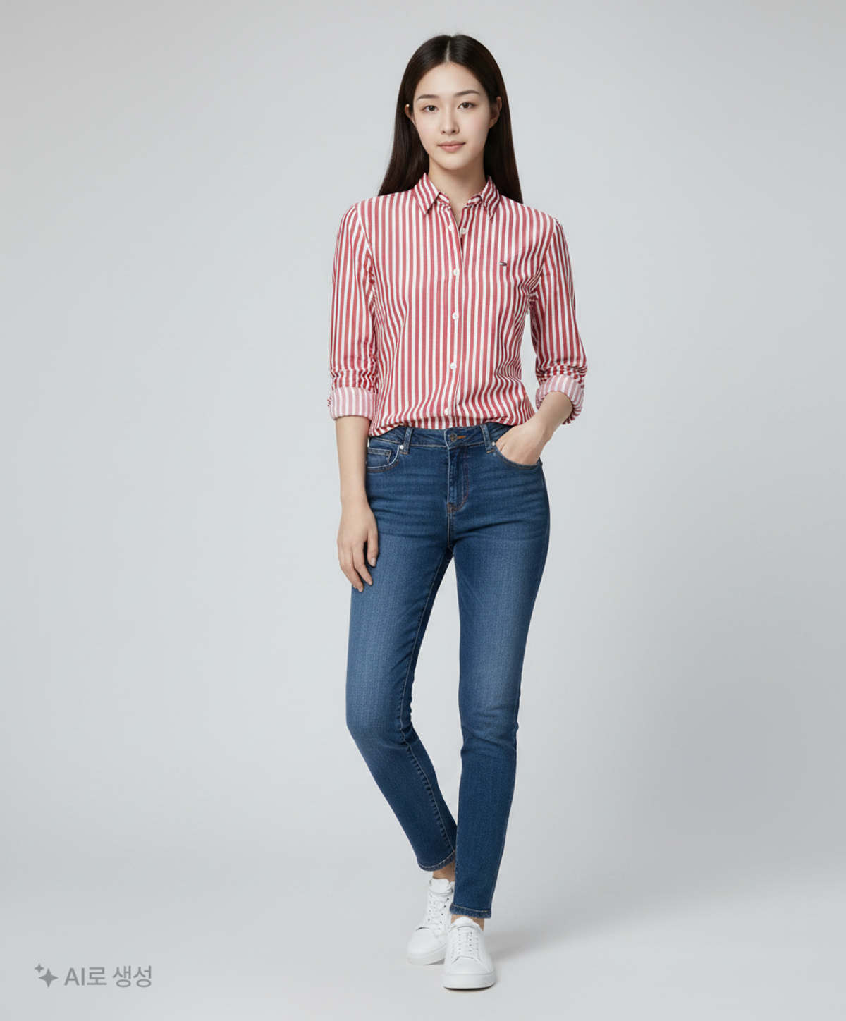 힐피거데님(Hilfiger Denim by Tommy Hilfiger) 캐주얼 셔츠 L