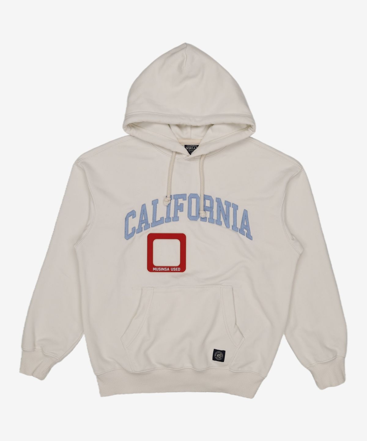 후아유(WHO.A.U) California Letter Hoodie / WHMHE2295U M