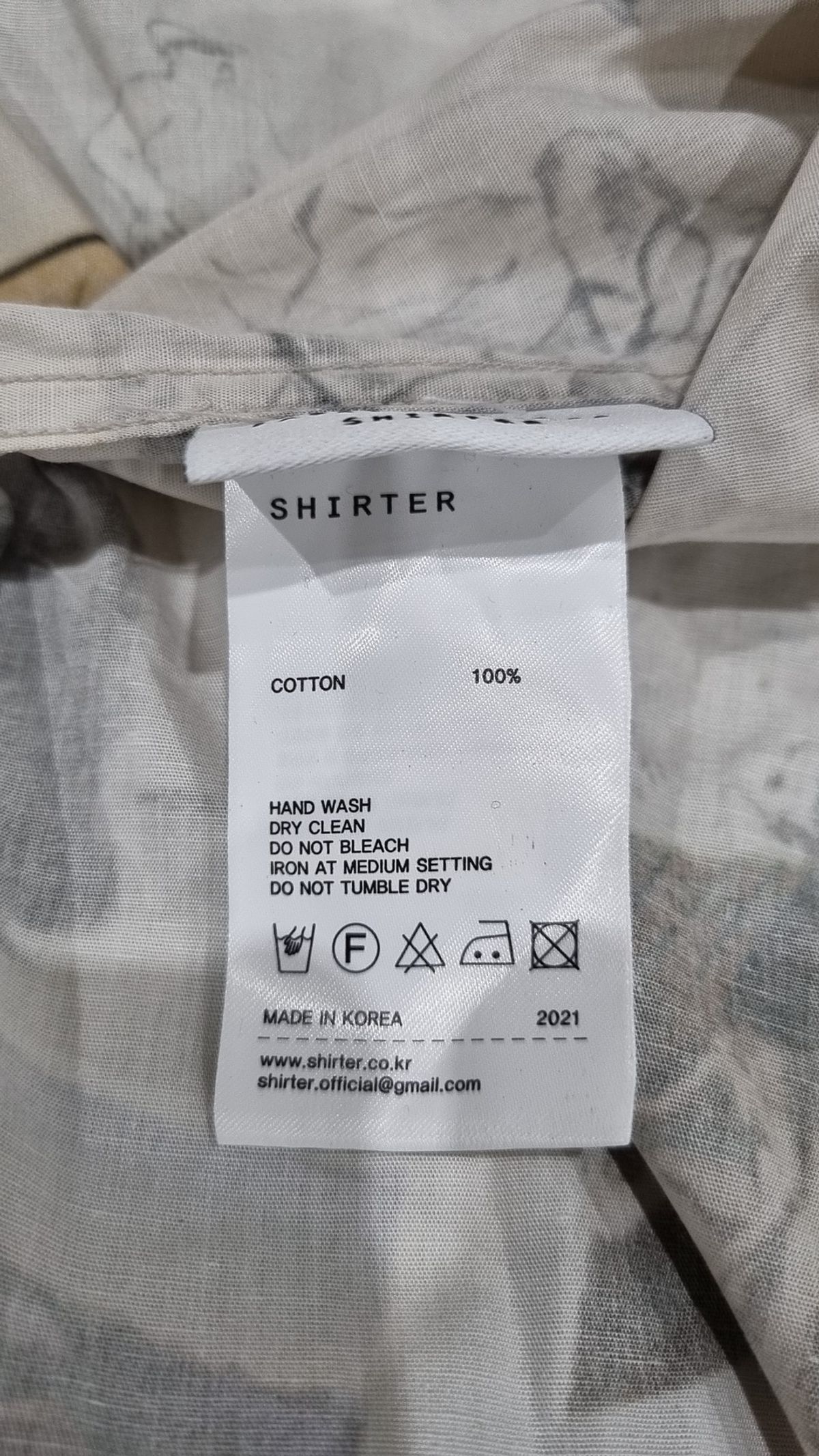 셔터(SHIRTER) 캐주얼 셔츠 S