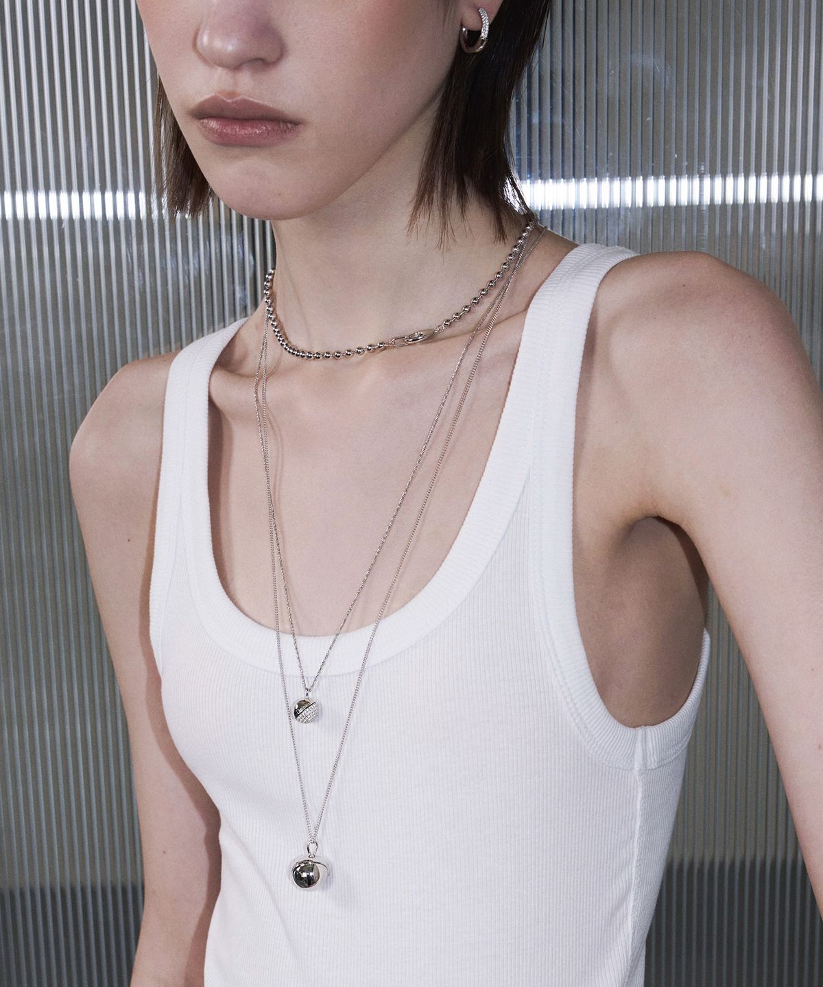 리스(LISSE) [925 SILVER] DOT LINK N