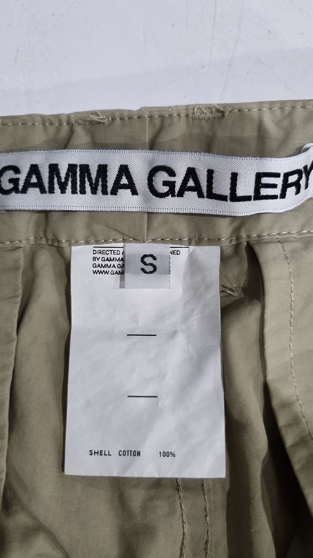 감마갤러리(GAMMA GALLERY) 코튼 팬츠 S