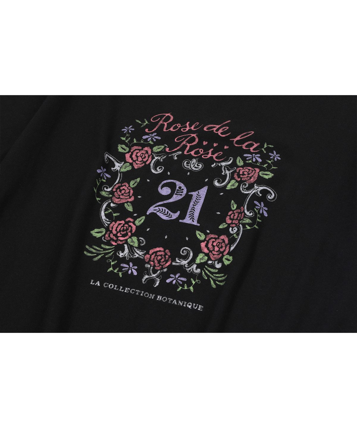 꼼파뇨(CPGN STUDIO) 21 로즈 반팔티 블랙