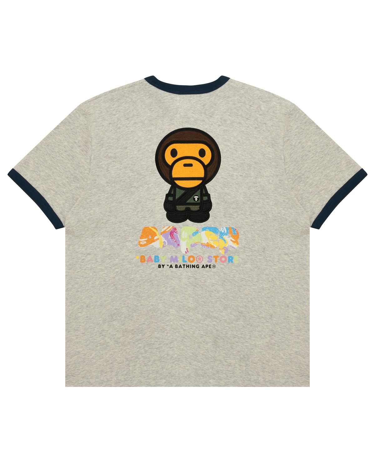 에이프(AAPE) AAPE X BABY MILO STORE Short Sleeve tee / AAPTEM9860XAQWH2