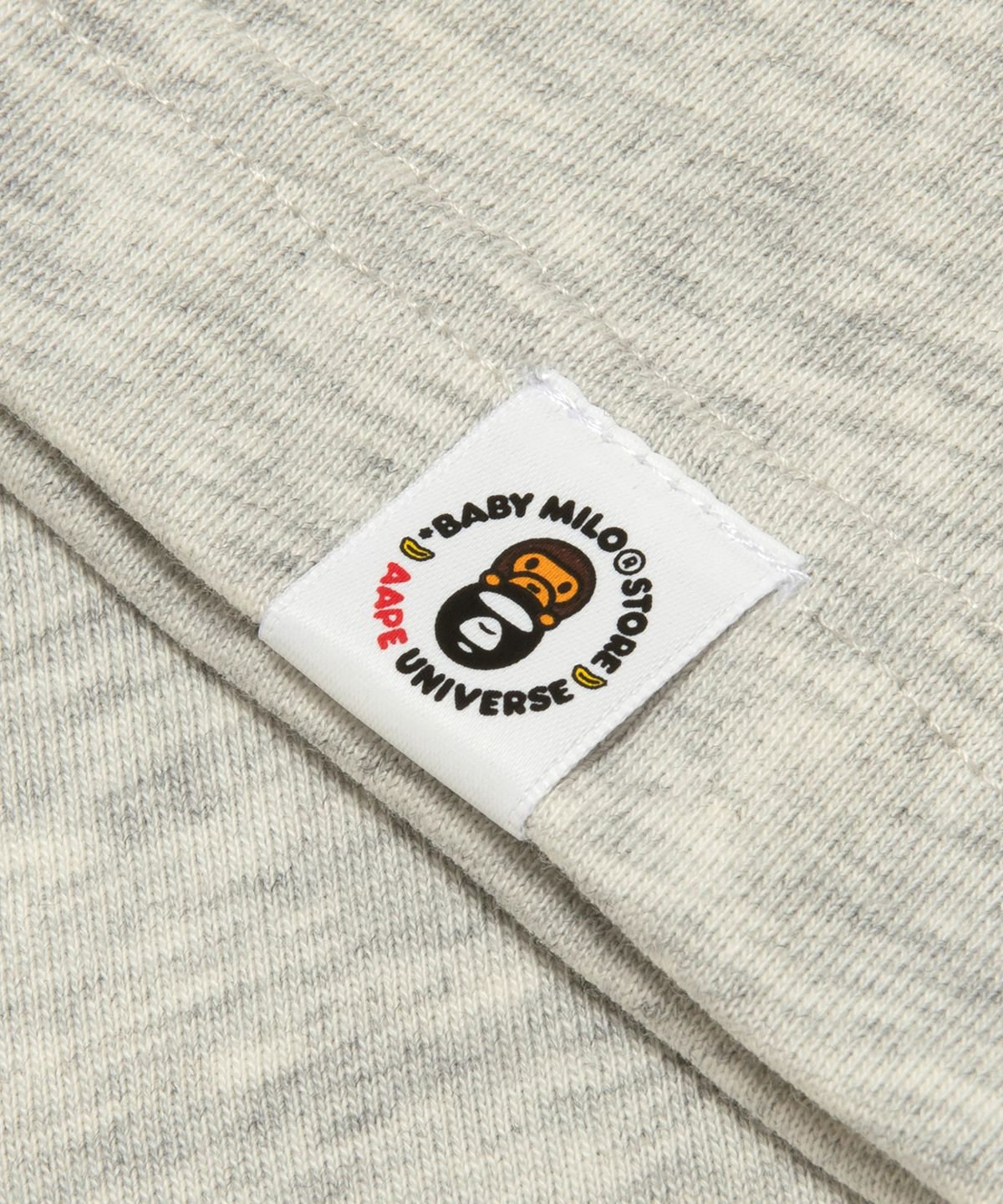 에이프(AAPE) AAPE X BABY MILO STORE Short Sleeve tee / AAPTEM9860XAQWH2