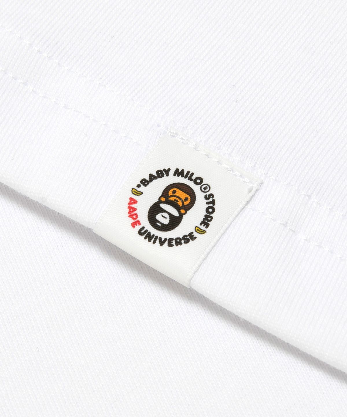 에이프(AAPE) AAPE X BABY MILO STORE Short Sleeve tee / AAPTEM9860XXQWHX