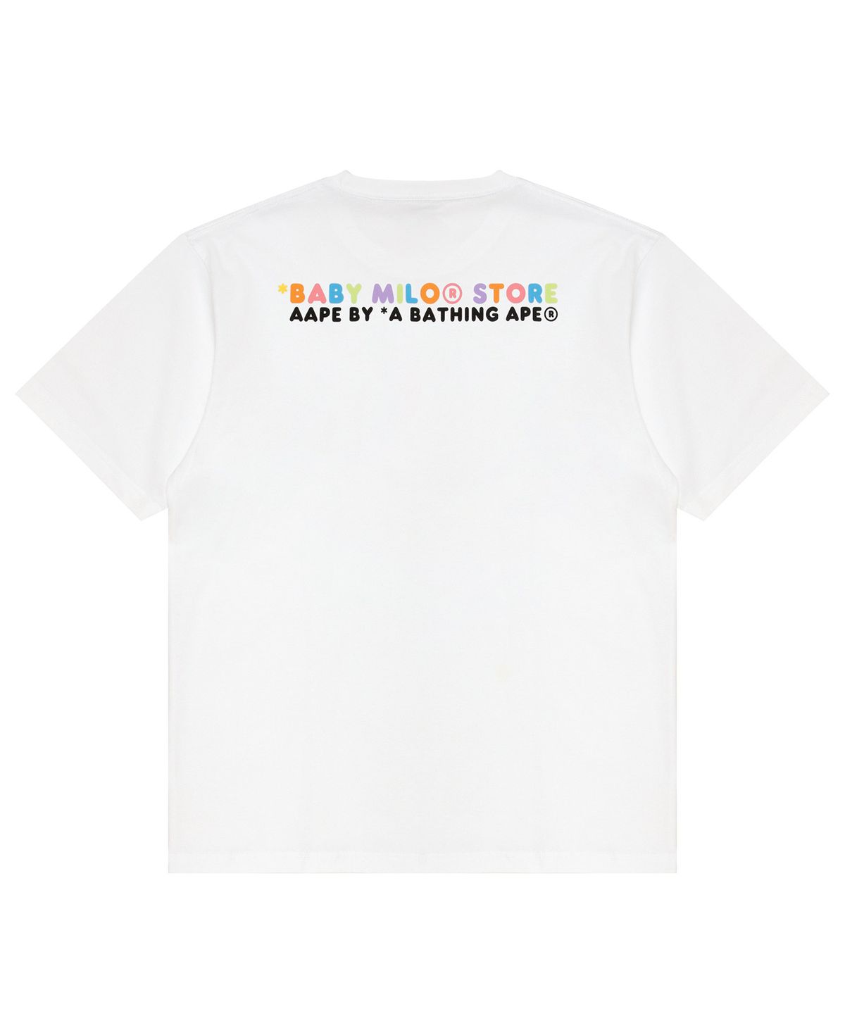 에이프(AAPE) AAPE X BABY MILO STORE Short Sleeve tee / AAPTEM9861XXQWHX