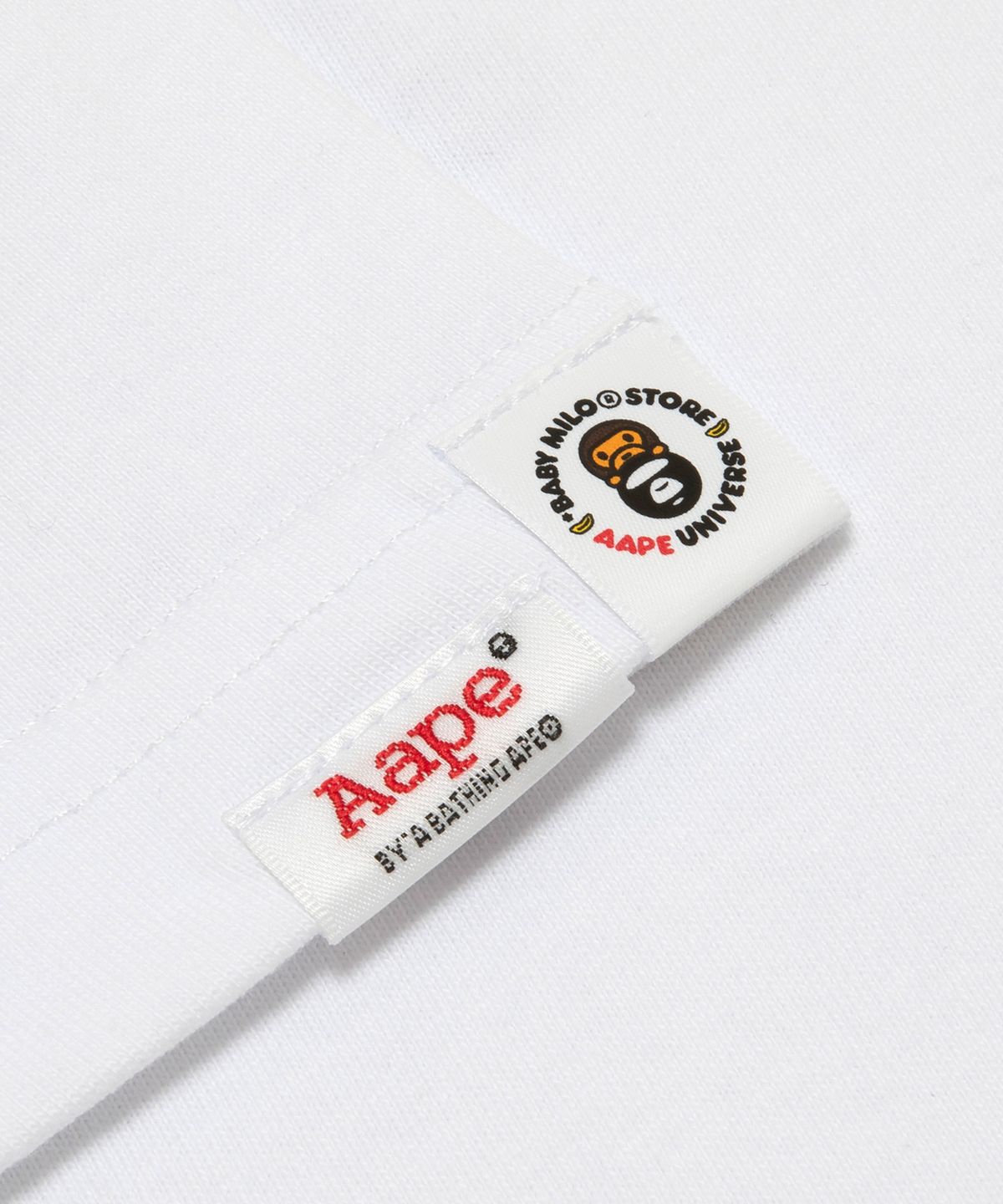 에이프(AAPE) AAPE X BABY MILO STORE Short Sleeve tee / AAPTEM9861XXQWHX