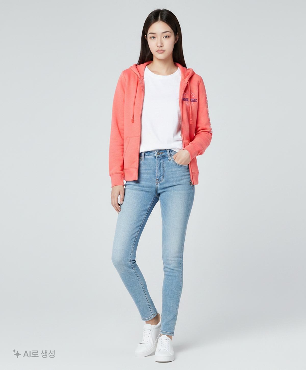 홀리스터(HOLLISTER) 후드 집업 M