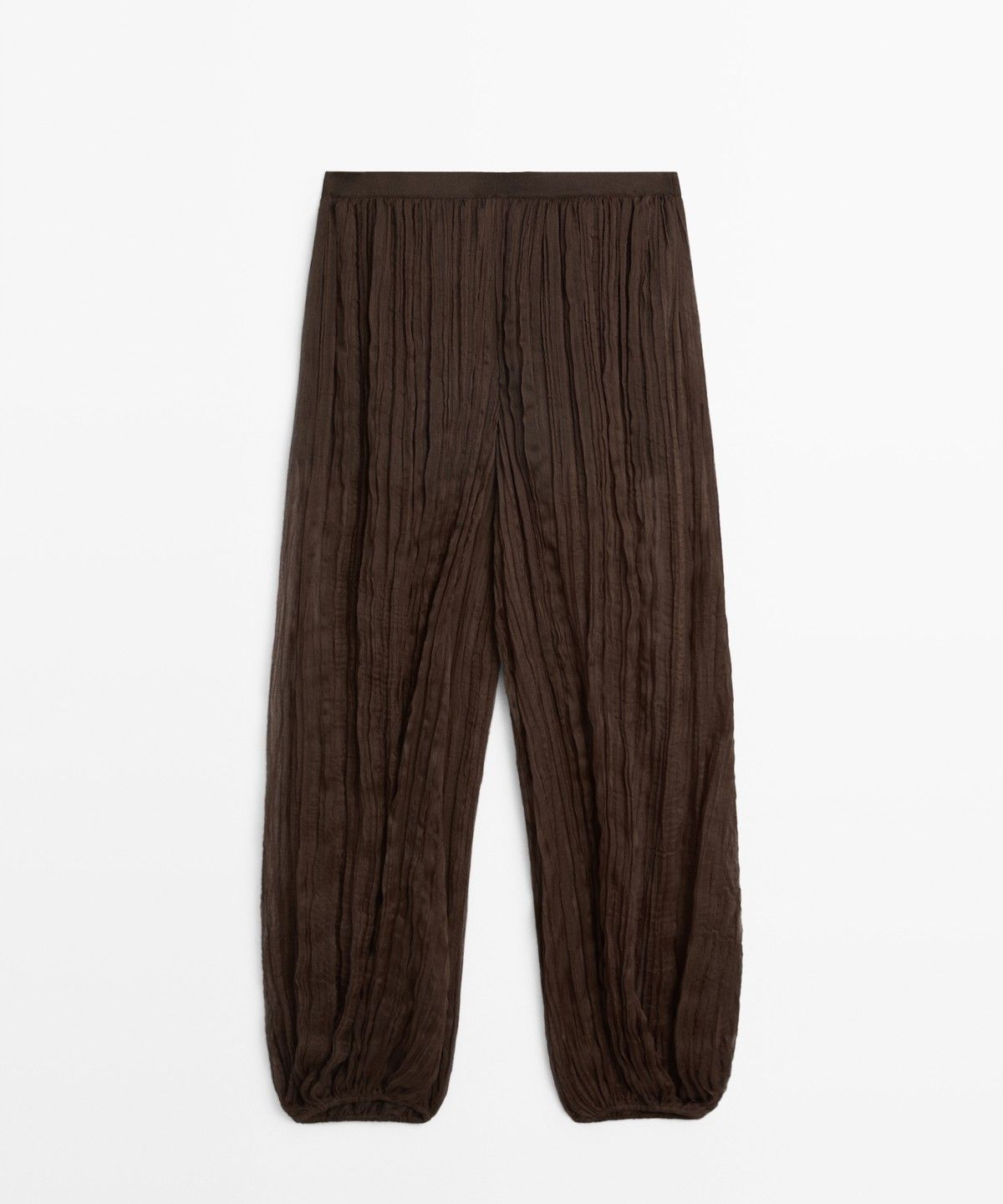 마시모두띠(MASSIMO DUTTI) 토탈 룩 플리츠 팬츠