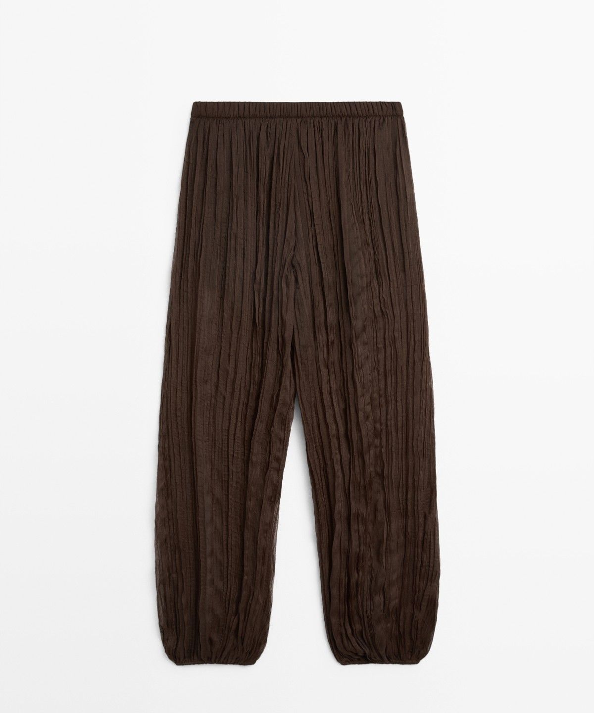 마시모두띠(MASSIMO DUTTI) 토탈 룩 플리츠 팬츠