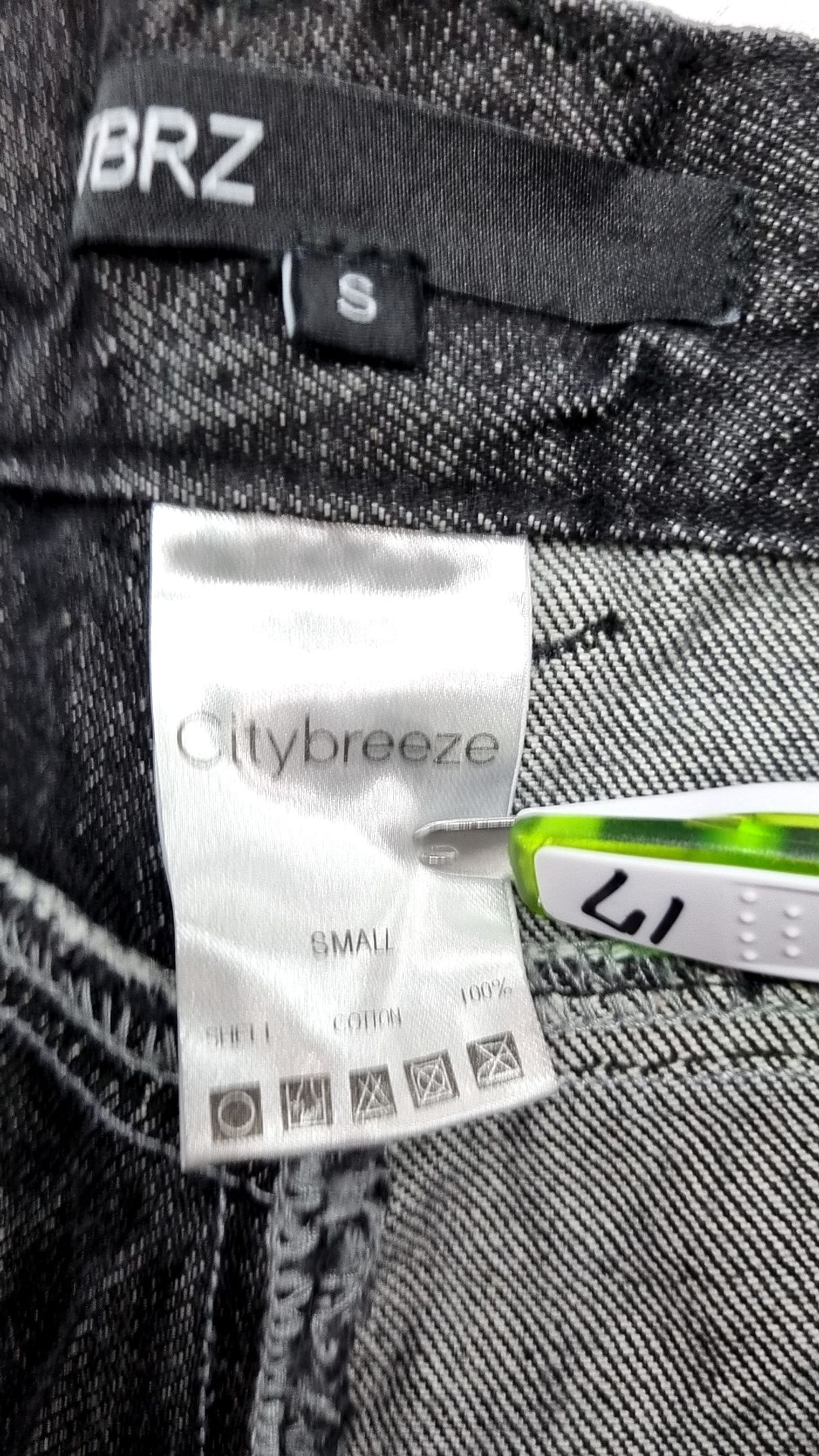 시티브리즈(CITYBREEZE) 청/데님 팬츠 S