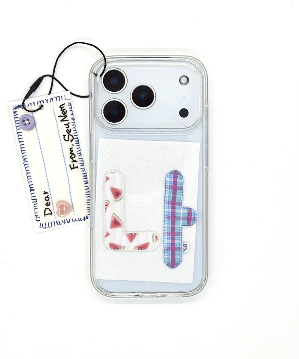 세컨드유니크네임(SECOND UNIQUE NAME) SUN CASE CLEAR GRAPHIC PATCH 너나