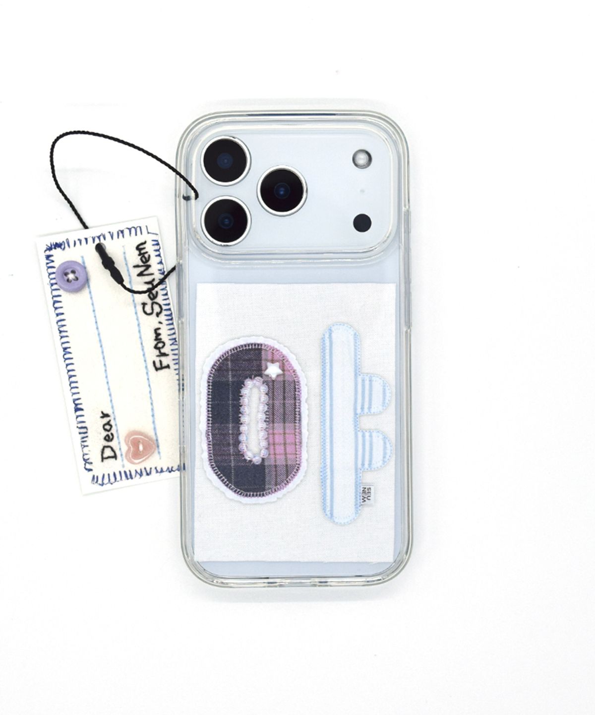세컨드유니크네임(SECOND UNIQUE NAME) SUN CASE CLEAR GRAPHIC PATCH 야호