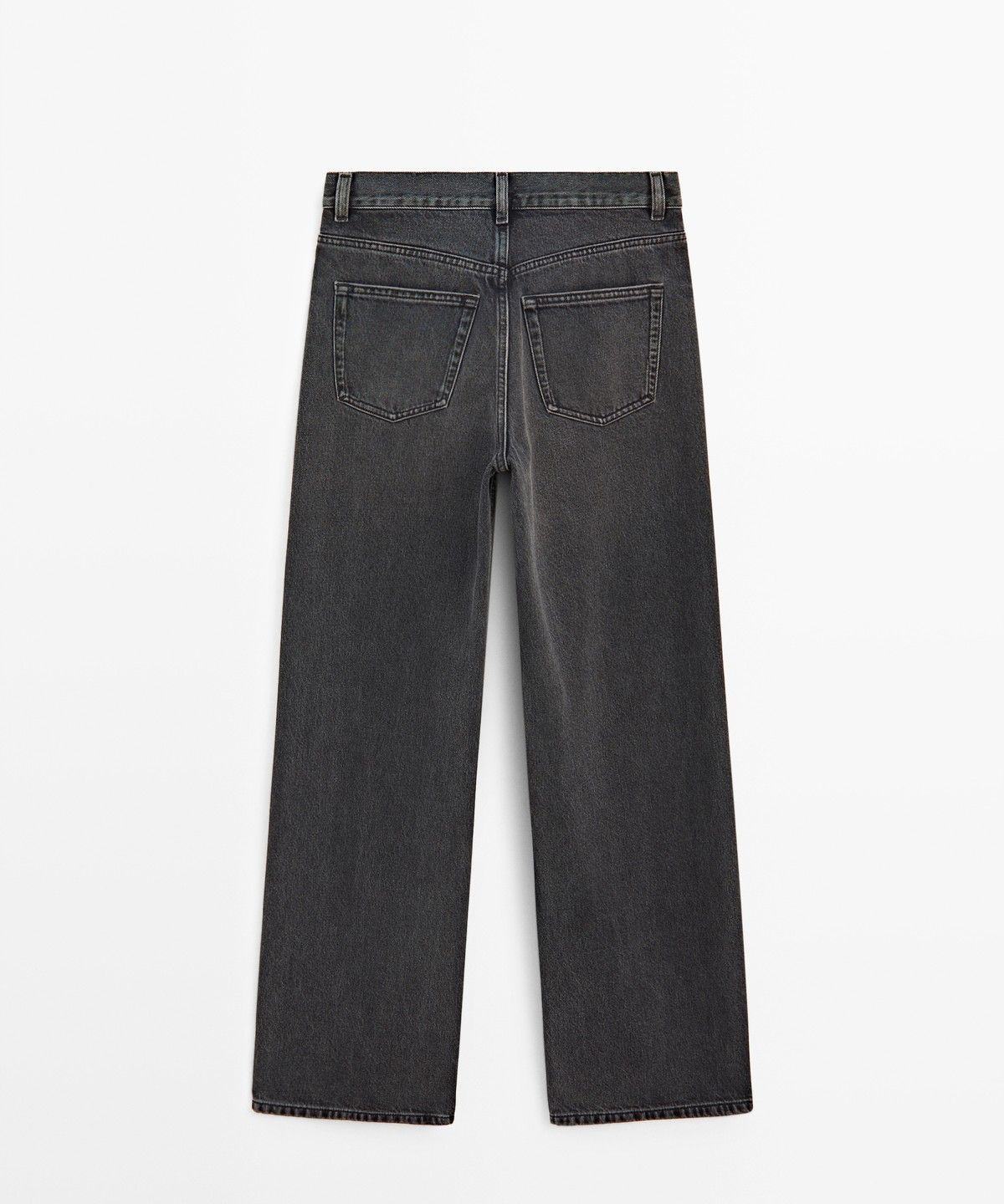 마시모두띠(MASSIMO DUTTI) 하이라이즈 와이드 레그 진