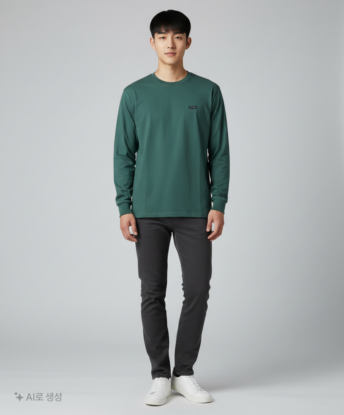 디스이즈네버댓(THISISNEVERTHAT) T.N.T. Classic HDP L/S Tee Forest L