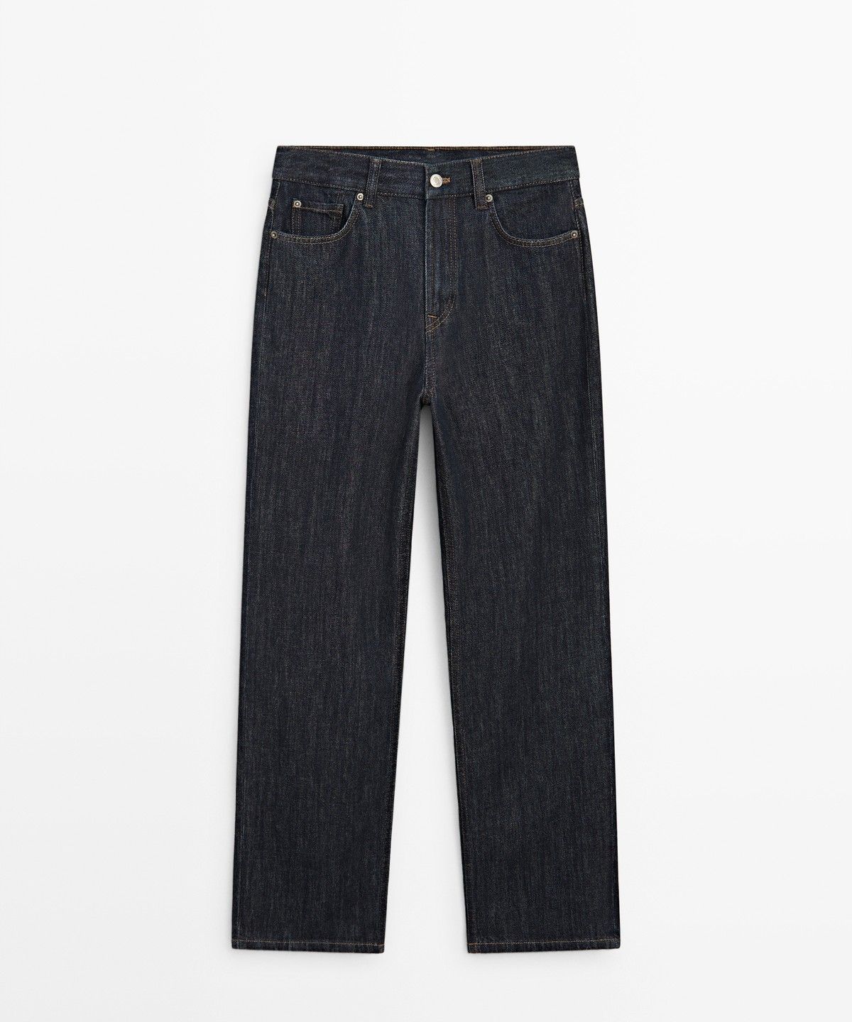 마시모두띠(MASSIMO DUTTI) 하이라이즈 스트레이트 핏 진