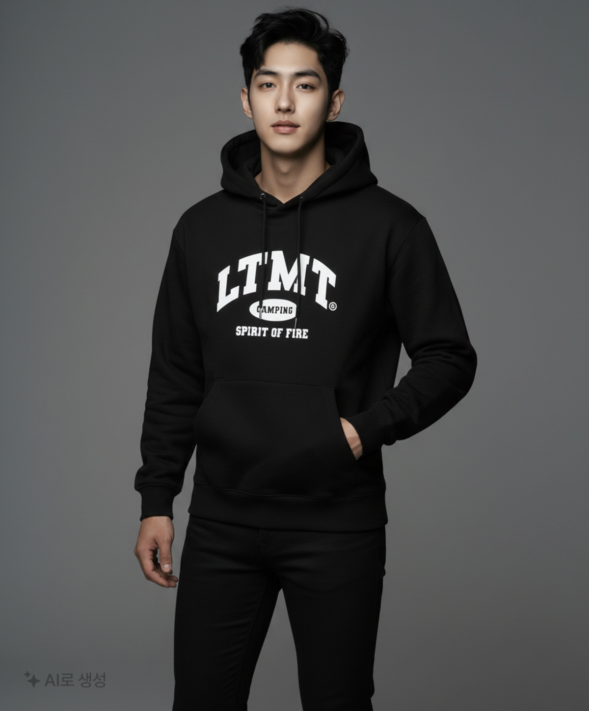 라이크더모스트(LIKE THE MOST) 후드 티셔츠 M