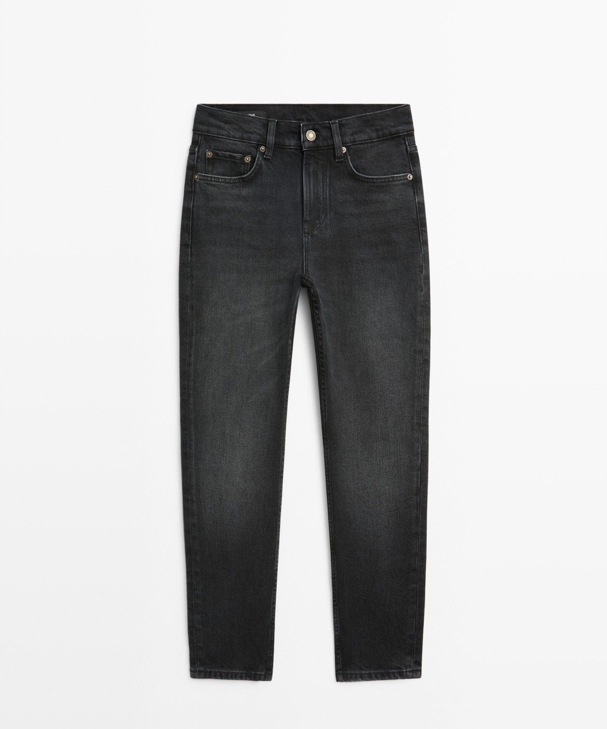마시모두띠(MASSIMO DUTTI) 미드라이즈 슬림 크롭 핏 진
